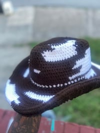 Image 3 of Cow Print Cowboy Hat 