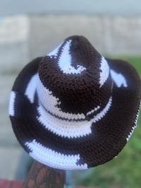 Image 4 of Cow Print Cowboy Hat 