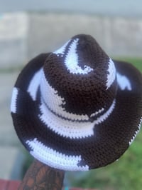 Image 5 of Cow Print Cowboy Hat 