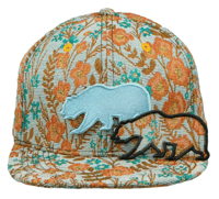 Image 6 of REMOVABLE BEAR PATCH LOGO SNAPBACK HAT NEW