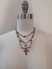 Image 2 of Rosy Cross Necklace