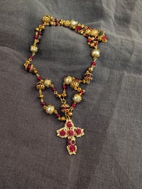 Image 1 of Rosy Cross Necklace