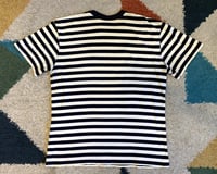 Image 6 of Iron Heart IHTB-04 heavy cotton striped knit shirt, size M