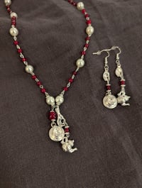 Image 1 of Tea Time Necklace and Earring Set