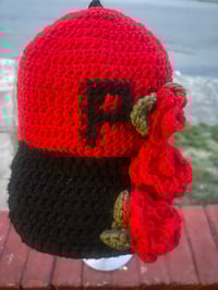 Image 5 of Roses Are Red - Baseball Cap with Detachable Cape