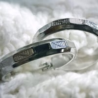 Image 3 of Lightweight Hoop Earrings