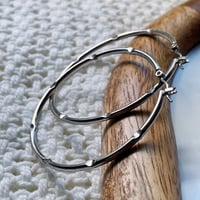 Image 6 of Lightweight Hoop Earrings