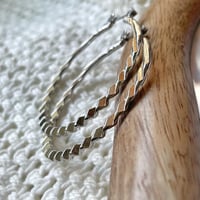 Image 8 of Lightweight Hoop Earrings