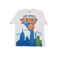 Image 2 of NY PEACE Art Marker Tee