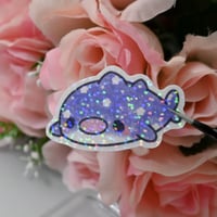 Image 1 of Cherry Blossom Mochii Vinyl Sticker