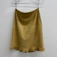 Image 1 of ss99 suede miu miu skirt 