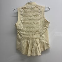 Image 3 of pleated dkny button up 