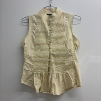 Image 2 of pleated dkny button up 