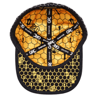 Image 4 of 16th ANNIVERSARY HONEYCOMB BLACK FITTED HAT NEW