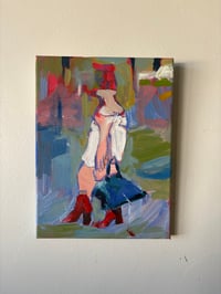 Image 1 of Bird Lady In The Park 
