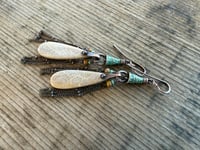 Image 7 of Bonita - Fossil Coral Bohemian earrings/ n142