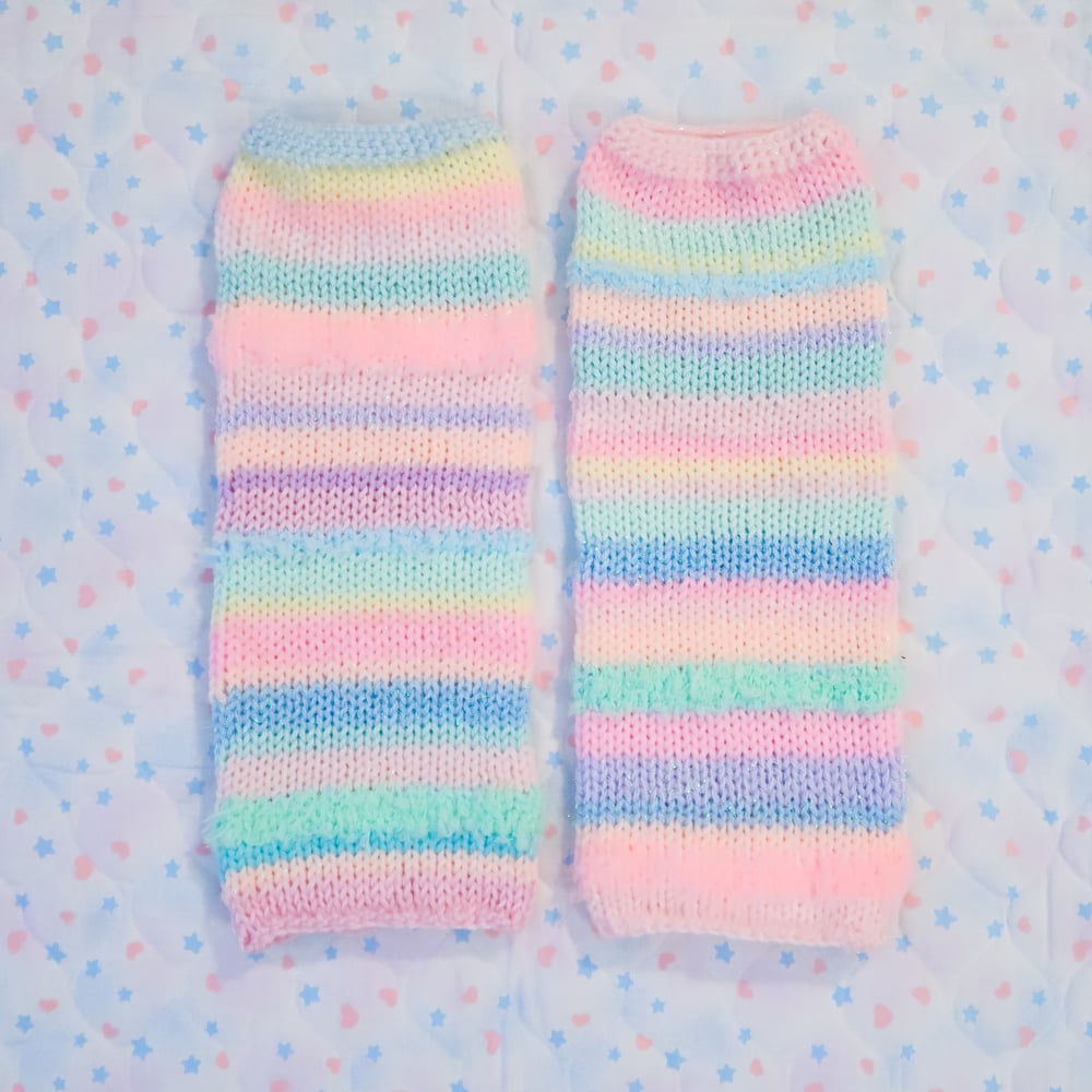 Knit Leg Warmers: 13