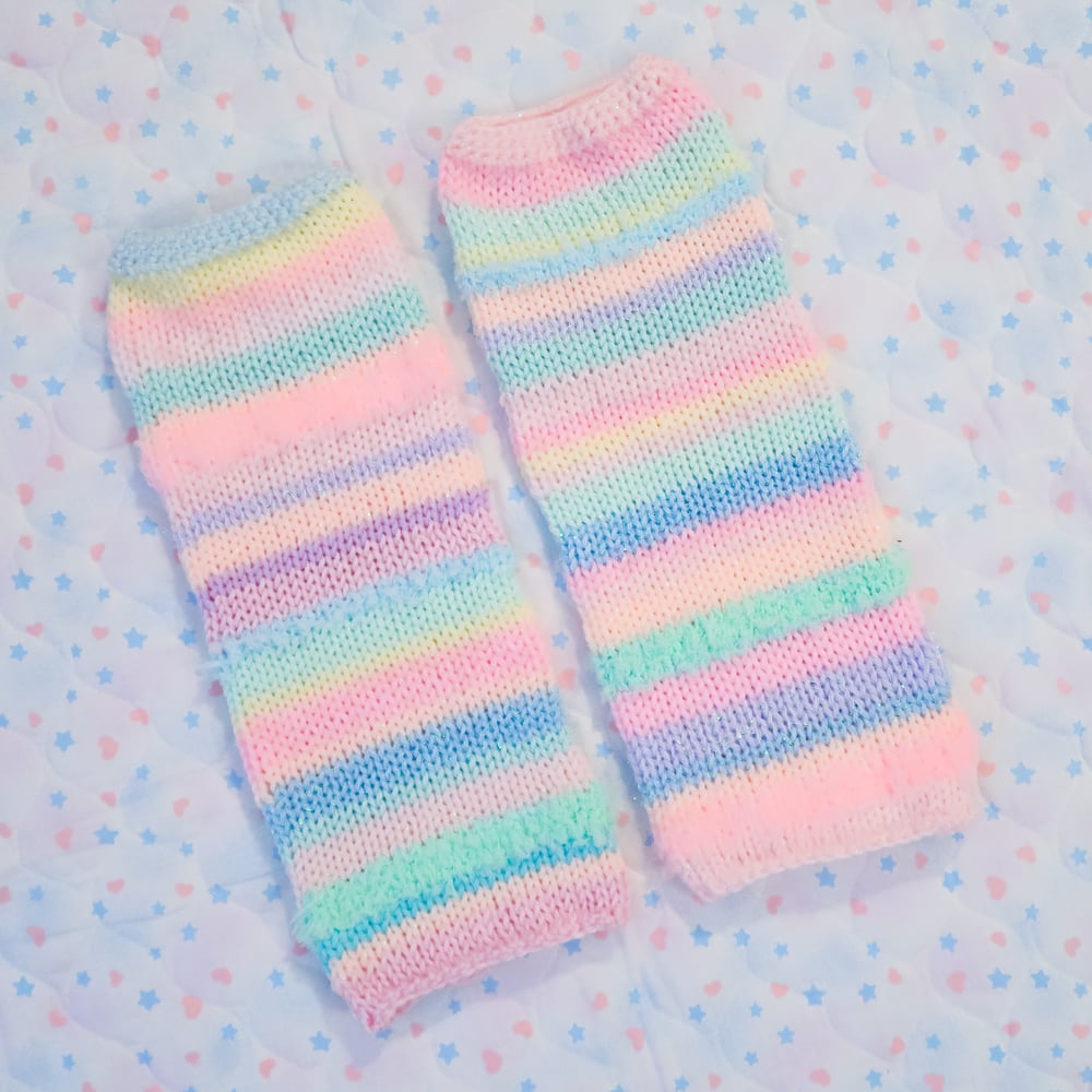 Knit Leg Warmers: 13