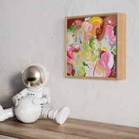 Image 6 of Chromatic garden 1 - 33x33cm, FRAMED