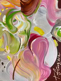 Image 3 of 'Chromatic garden 1' - 33x33cm, FRAMED