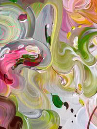 Image 4 of 'Chromatic garden 1' - 33x33cm, FRAMED