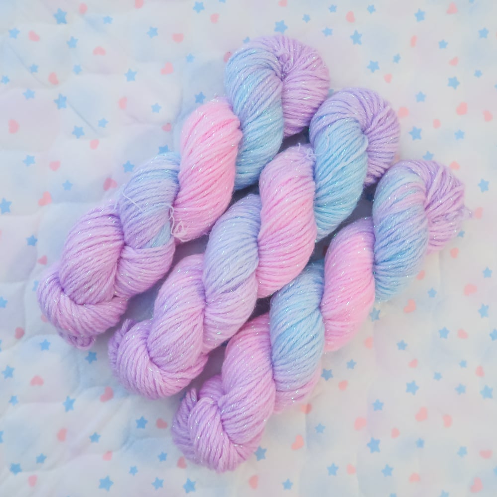 Iridescent Yarn: Cotton Candy