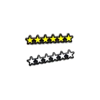 Image 1 of Full Wanted Level Enamel Pin – 5-Star GTA Collectible