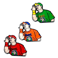 Image 1 of Cena enamel pin - Wrestling Classic Collectible