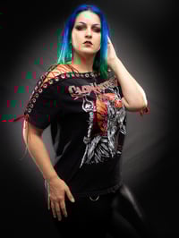 Image 5 of Large GloryHammer Lace Up Tee