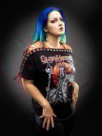 Image 2 of Large GloryHammer Lace Up Tee