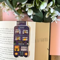 Image 2 of Autobús nocturno, marcapáginas magnético