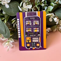 Image 1 of Autobús nocturno, marcapáginas magnético