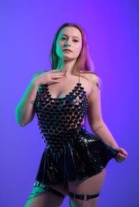 Image 1 of HEART top (Black acrylic) 