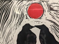 Image 5 of Crows at dusk (black and red)