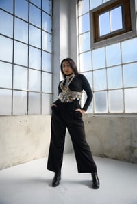 Image 2 of TRIAD underbust (gold and silver)