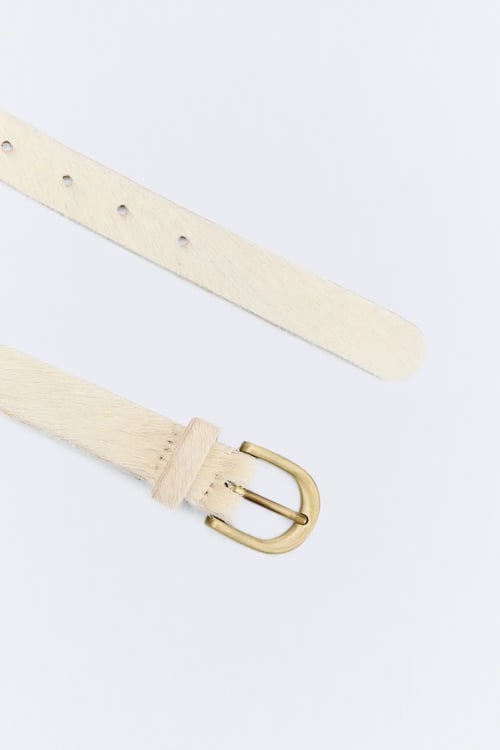 Image of 6-Cinturon fur crema