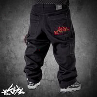 Image 1 of PANTALON BAGGY THE BLUESKIN BLACK