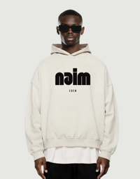 Image 3 of "Naim Eden" Boxy Sun Faded Athleisure  Hoodie