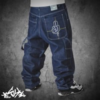 Image 1 of PANTALON BAGGY THE BLUESKIN DARK
