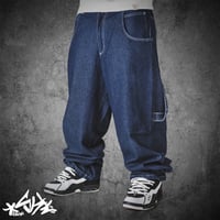 Image 2 of PANTALON BAGGY THE BLUESKIN DARK