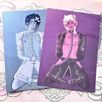 Image 1 of The Yaoi Angel x The Yaoi Devil OC A5 art prints