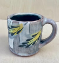 Image 1 of Small Mug with Yellow Petals #2