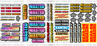 Image 2 of RC Banger 1/12 Filler Sticker Packs - Sets 1-3