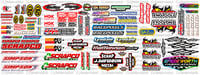 Image 2 of RC Stock Car/Hot Rod 1/12 Filler Sticker Packs