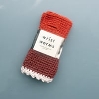 Image 1 of Kids Wrist Worms, Rust - Bordeaux