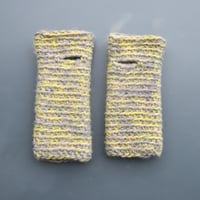 Image 2 of Kids Wrist Worms, Pink-Yellow-Grey
