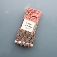 Image 1 of Kids Wrist Worms, Pink-Beige