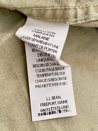 Image 9 of L.L. BEAN SUNWASHED CANVAS SHIRT