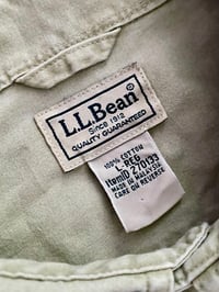 Image 8 of L.L. BEAN SUNWASHED CANVAS SHIRT
