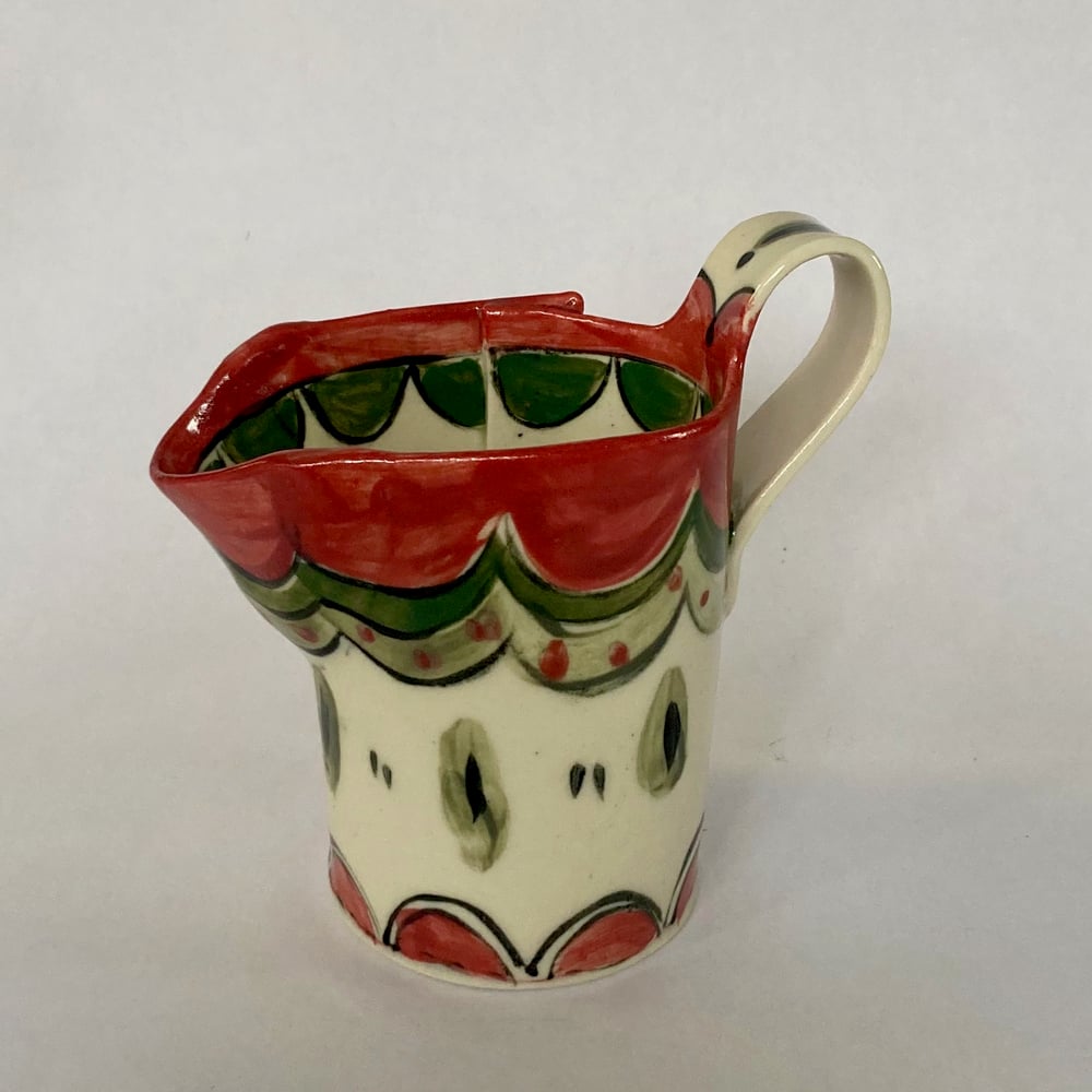 Image of  Pink and green Jugs